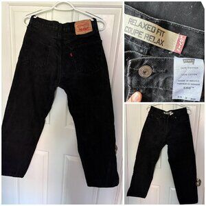Levi’s Black 550 Jeans